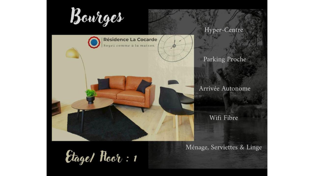 Residence La Cocarde, Suites Type Appartements Bourges Exterior foto