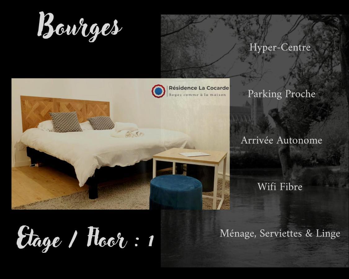 Residence La Cocarde, Suites Type Appartements Bourges Exterior foto