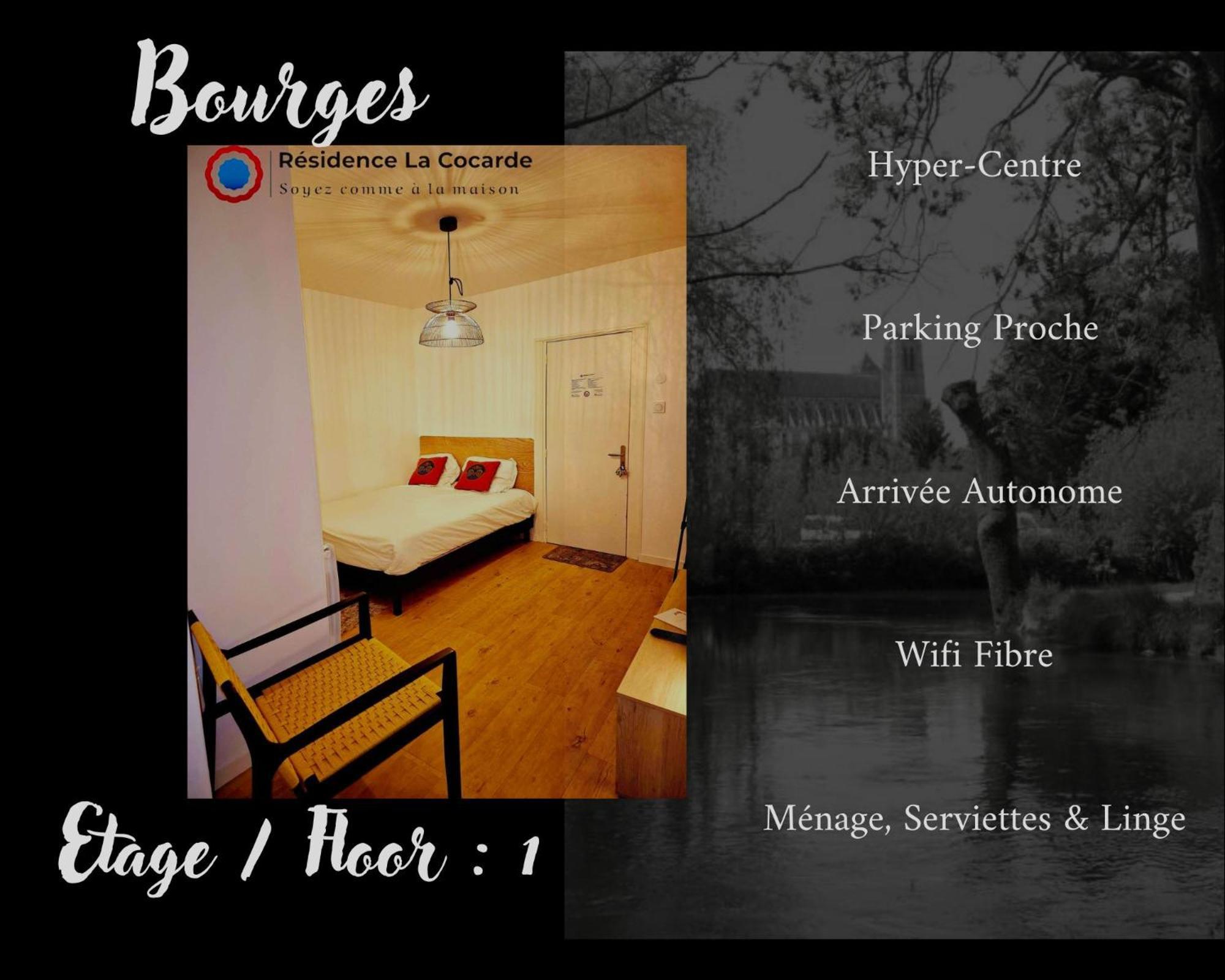 Residence La Cocarde, Suites Type Appartements Bourges Exterior foto